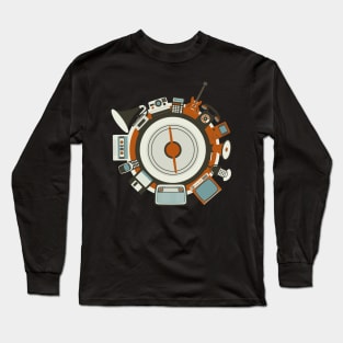 Retro Life Long Sleeve T-Shirt